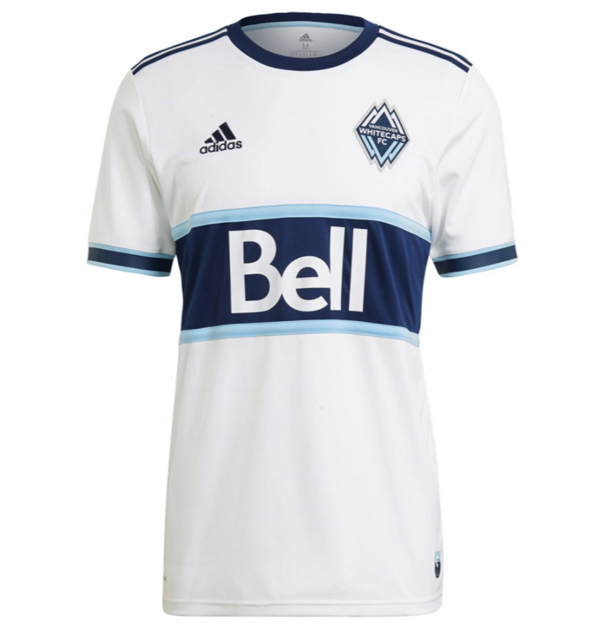 2021/22 Vancouver Whitecaps FC Home Kit Soccer Jersey